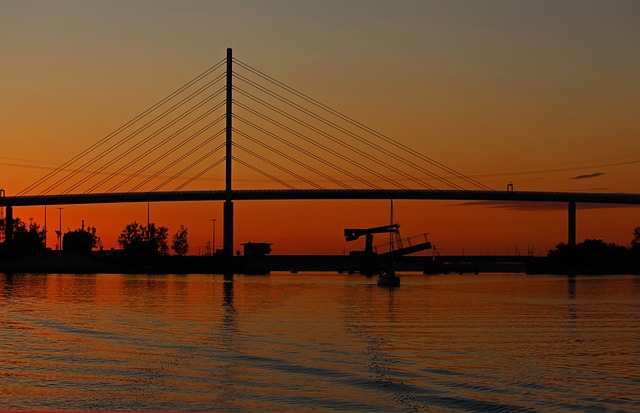 Free Stralsund Rügen Bridge photo and picture