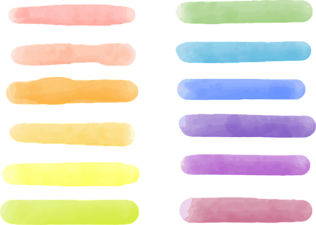 水彩画气泡质地 免费矢量图形pixabay