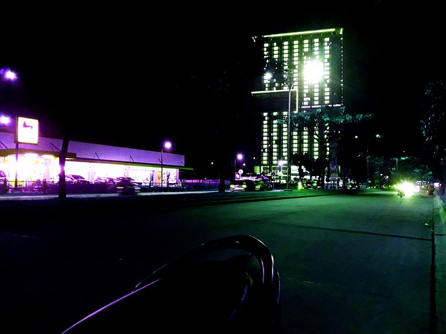 Malam, Gedung, Jalanan