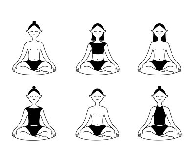 Meditation, Gruppe, Meditieren, Menschen