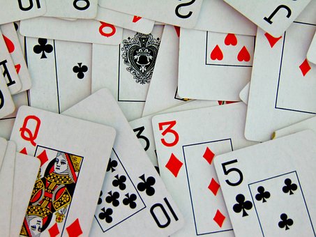 Briefe, Deck, Karten, Spiel