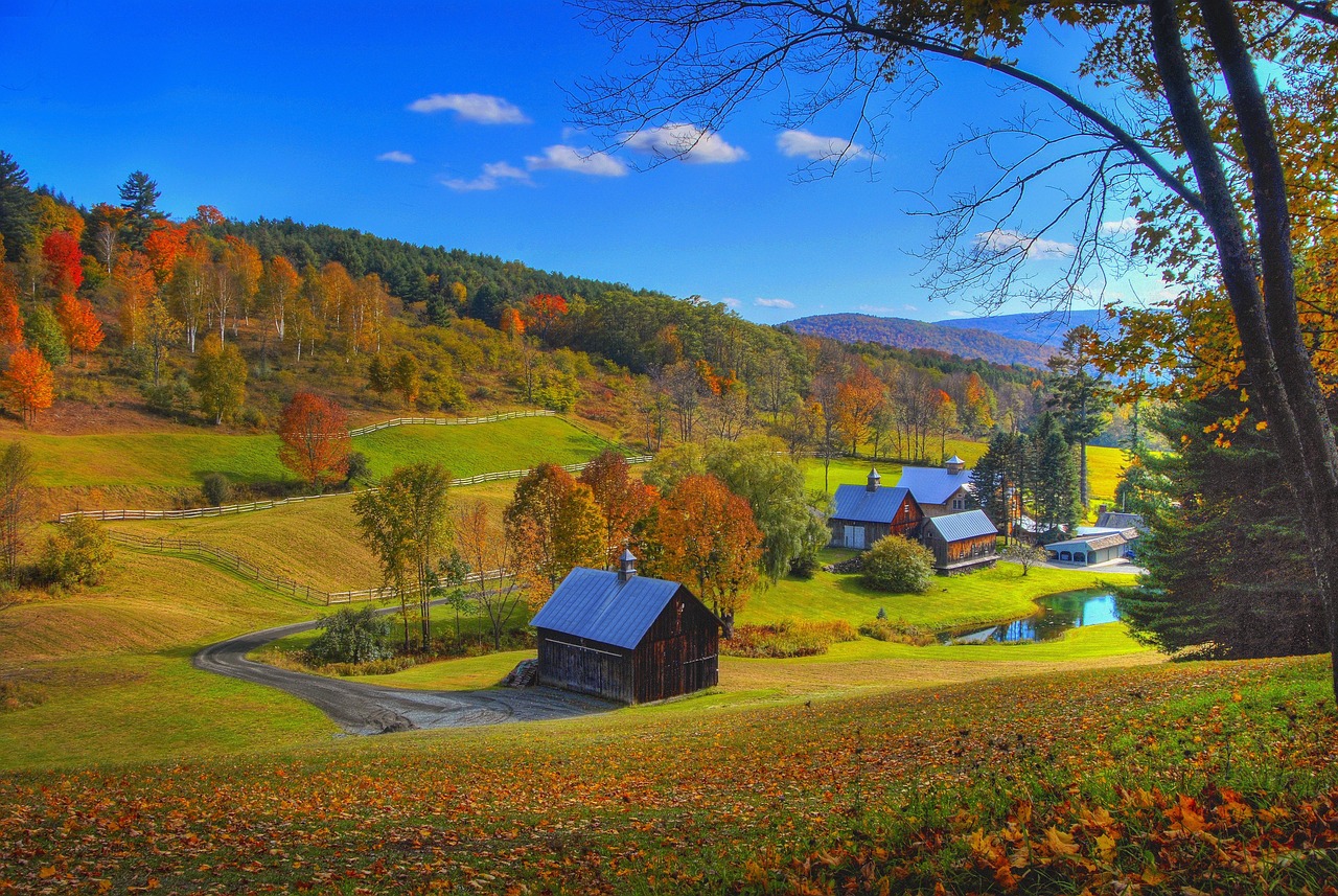 Foliage Vermont Plains - Free photo on Pixabay