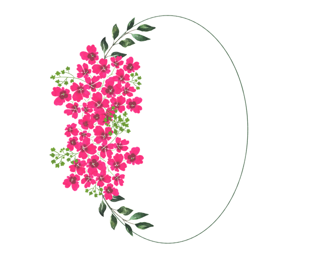Download free HD stock image of Decorative Wreath Free decorative wreath ornament illustration