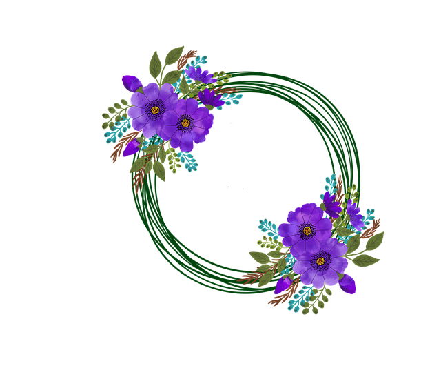 Download free HD stock image of Wreath Watercolor Frame Free wreath watercolor frame decoration illustration