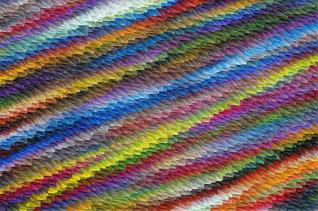 Free pattern nature rainbow vector