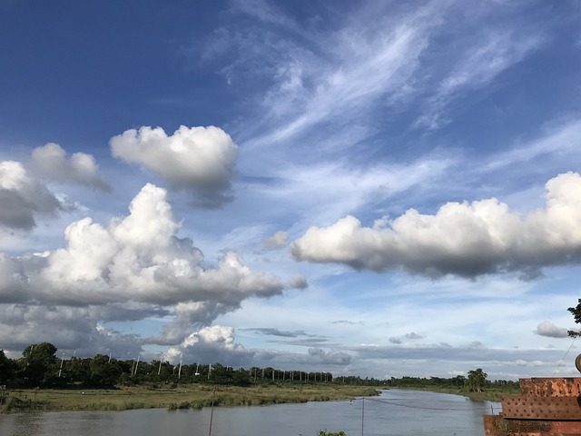 Free Sun River photo and picture