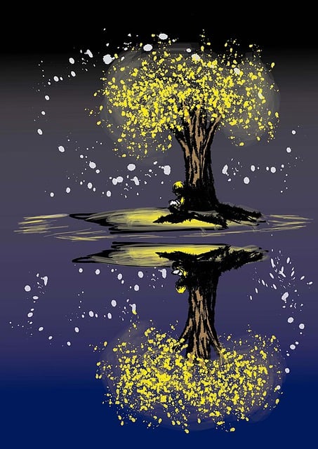 Free the reader treelights book illustration