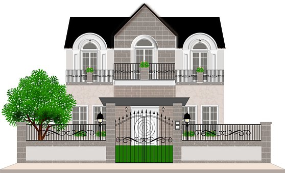 Free House Villa illustration and picture