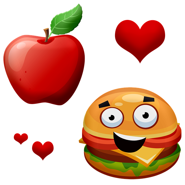 Manzana, Fruta, Vacaciones, Un Corazón