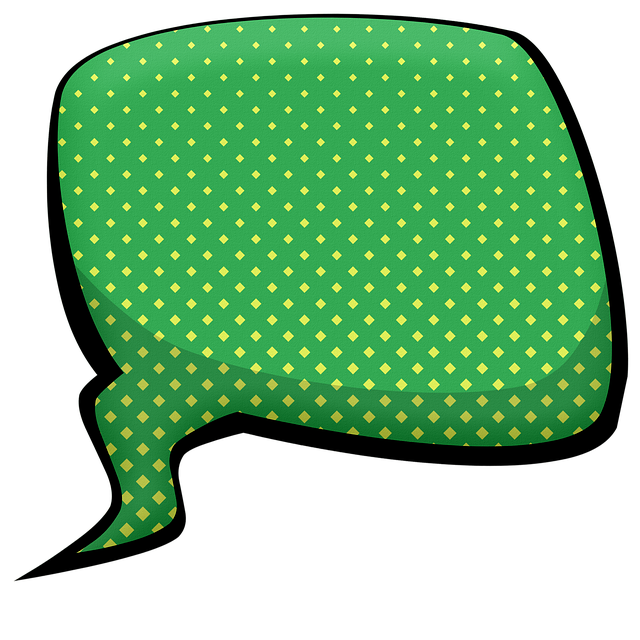 Free bubble chat dialogue illustration