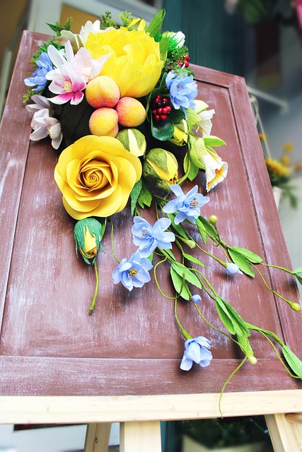 Crepe Blomst, Crepe Papir Blomster