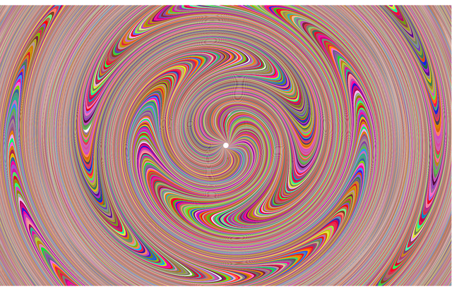 Free psychedelic beautiful wallpaper waves vector