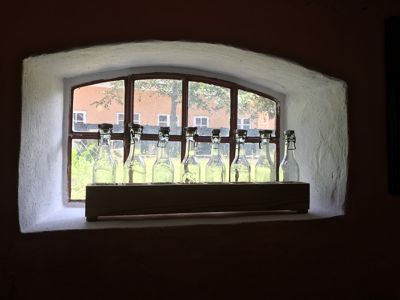 Free Light Window Bottles photo and picture