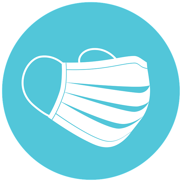 Free mouth-nose protection mouth guard face mask illustration