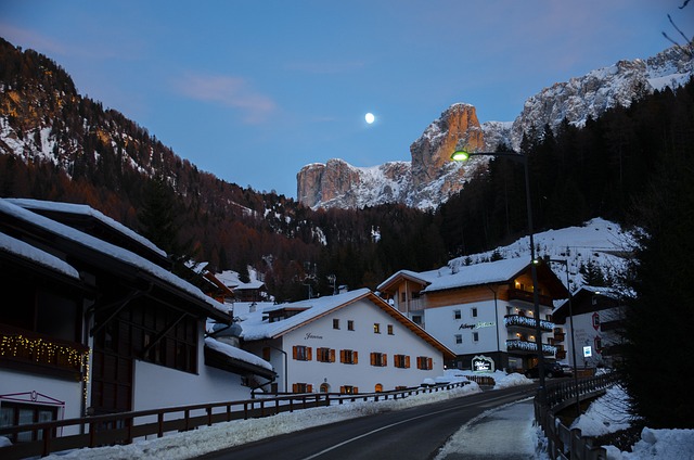 Berge, Alpen, Dolomiten, Schnee