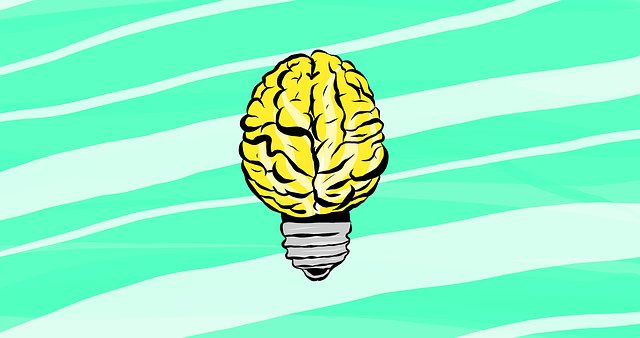 Free idea innovation solution illustration