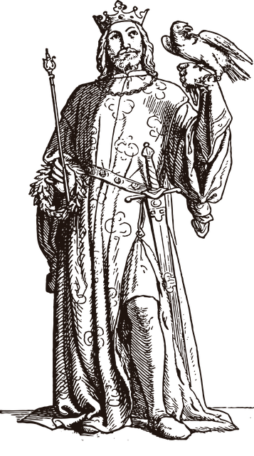 Free king germany frank illustration