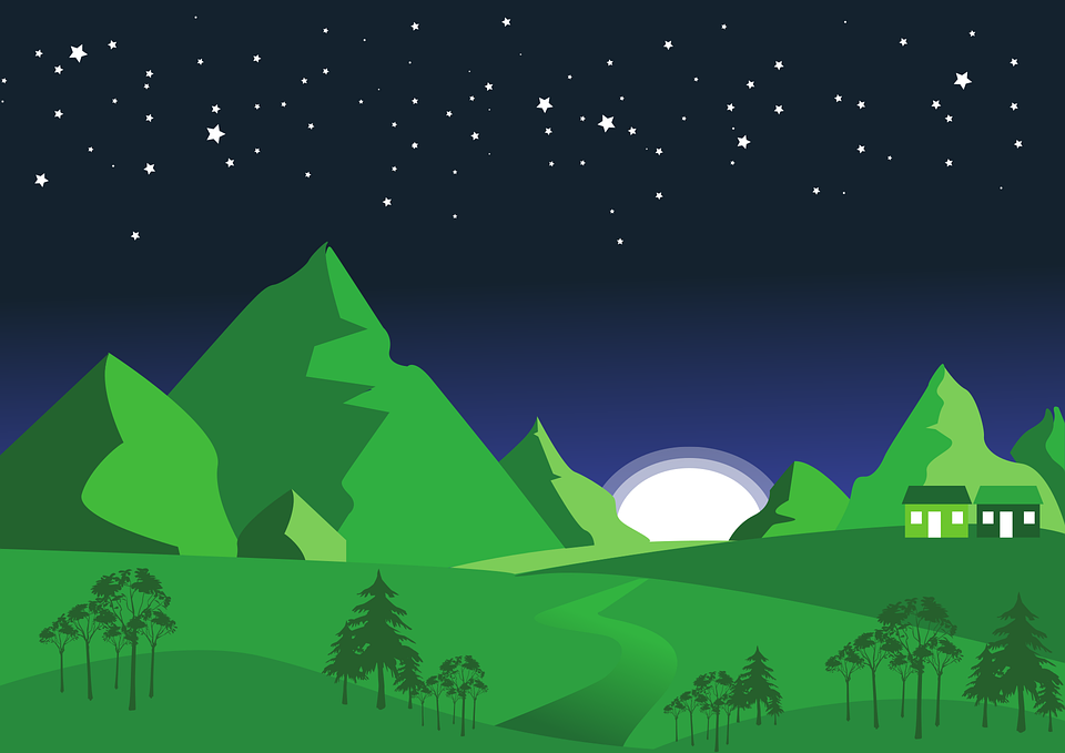 Download Mountains, Forest, Trees. Royalty-Free Vector Graphic - Pixabay