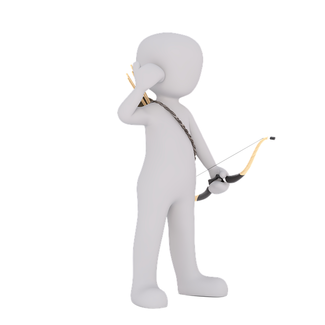 Free archer target archery illustration