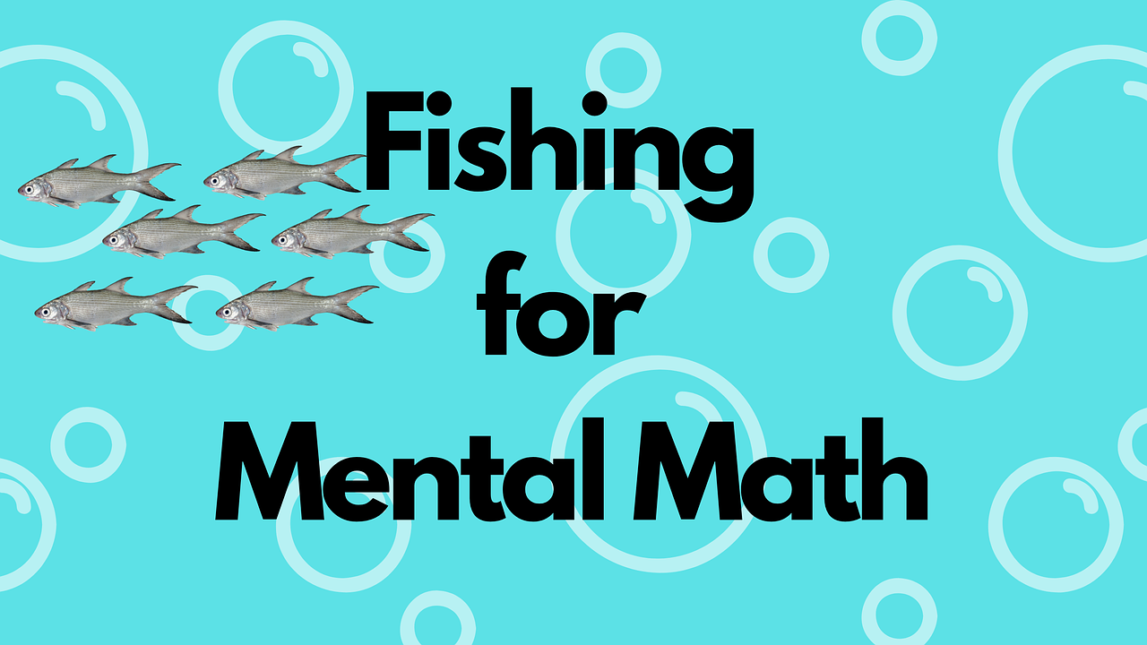 Download Fishing Game Mental Math RoyaltyFree Stock Illustration Image