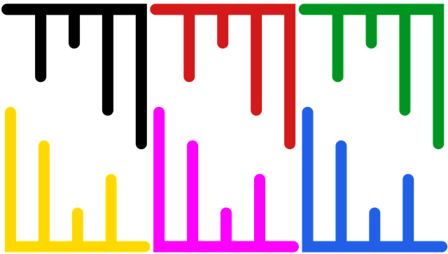 Free the graph table rod illustration