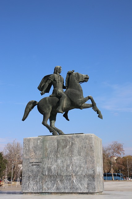 Free Alexander The Great Statue photo and picture