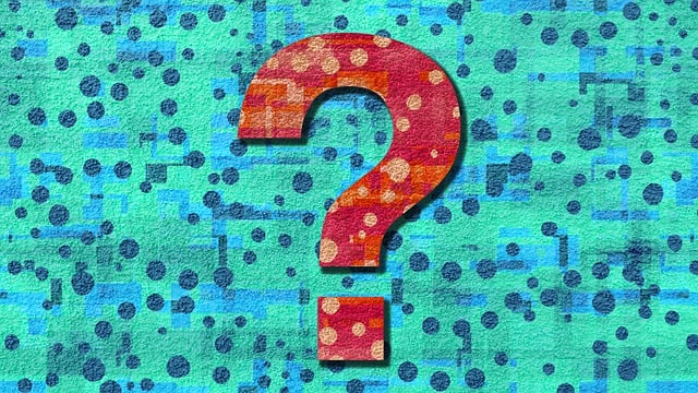 Free question mark why confusion illustration