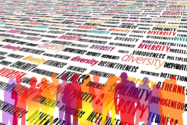 Siluete, Oameni, Grup, Diversitate