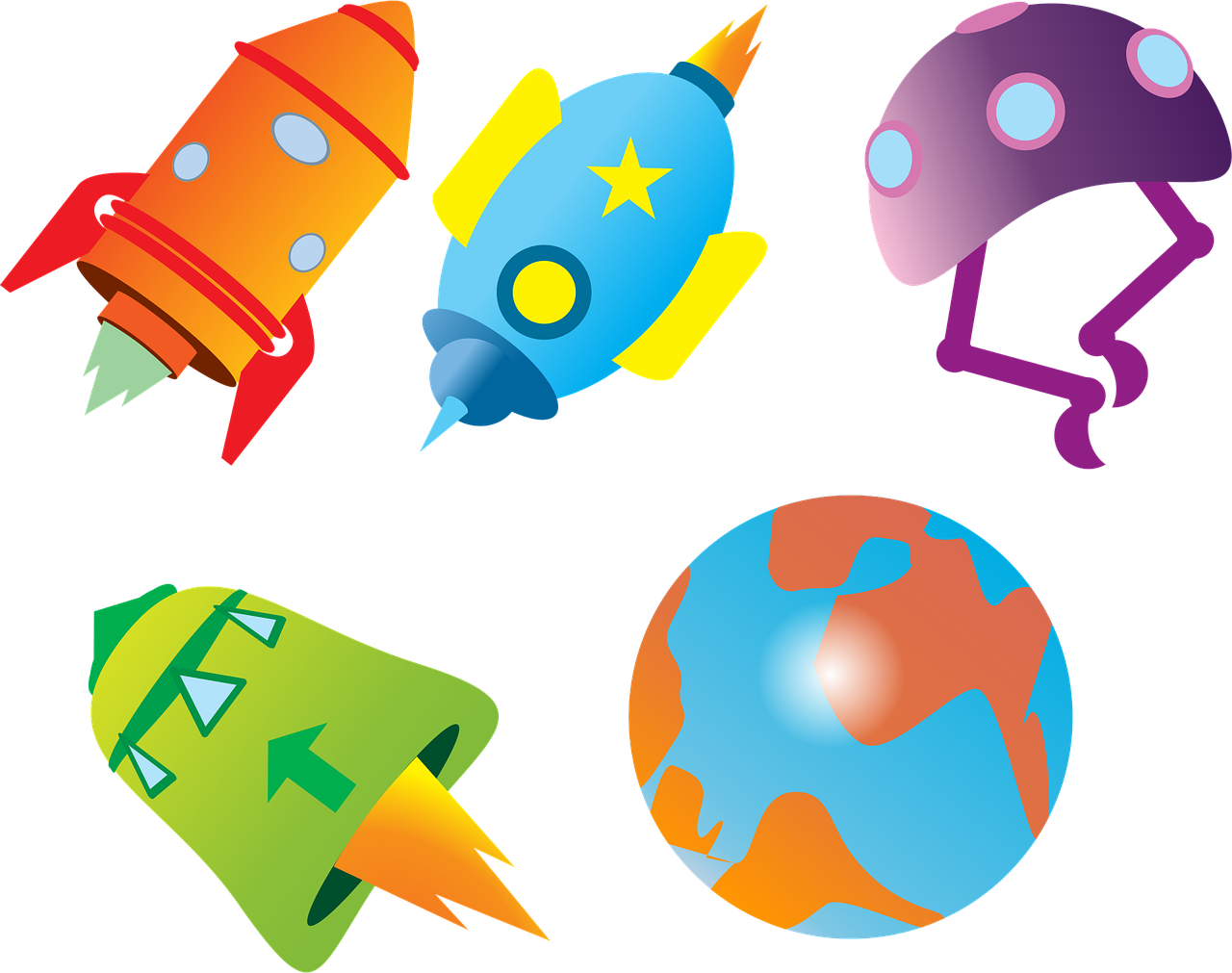 Download free HD stock image of Rocket Space Free rocket space spaceship vector