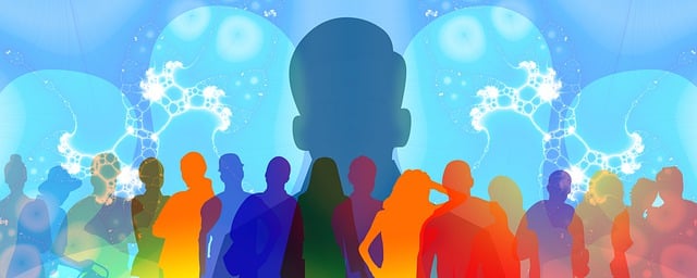Free diversity personal silhouettes illustration