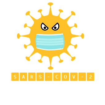 Free Virus Face Mask illustration and picture