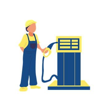 Free Pump Station vector and picture
