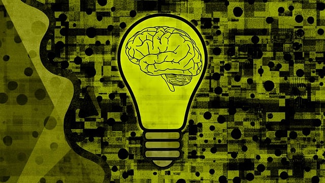 Free light bulb brain mind illustration