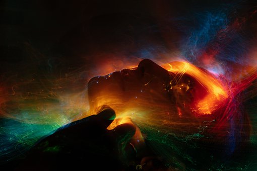 Licht, Abstrakt, Licht Malerei, Rauch