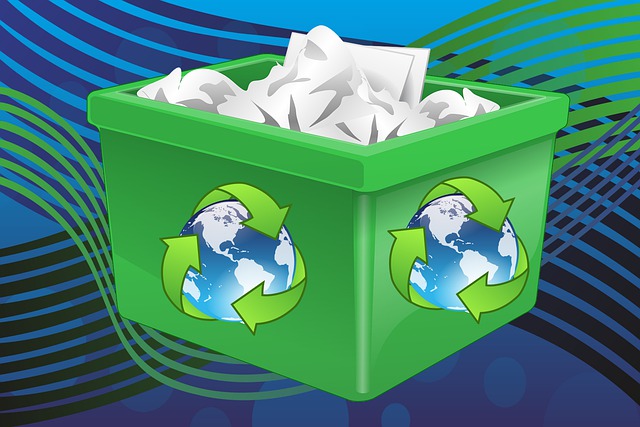 Free recycle trash garbage illustration