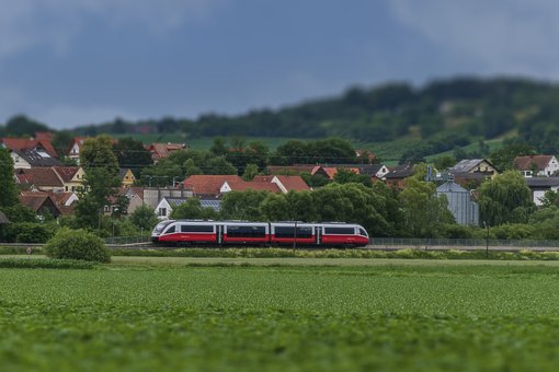 Zug, Bahn, Schienen, Reisen, Transport