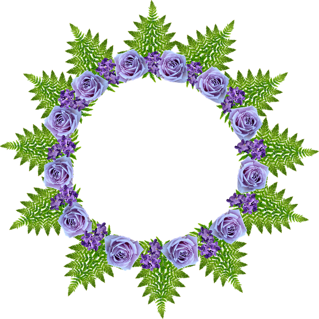 Download free HD stock image of Frame Border Free frame border flowers illustration