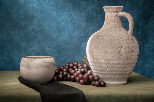 Free Grapes Pot photo and picture