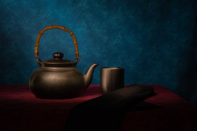 Free tea pots cut illustration