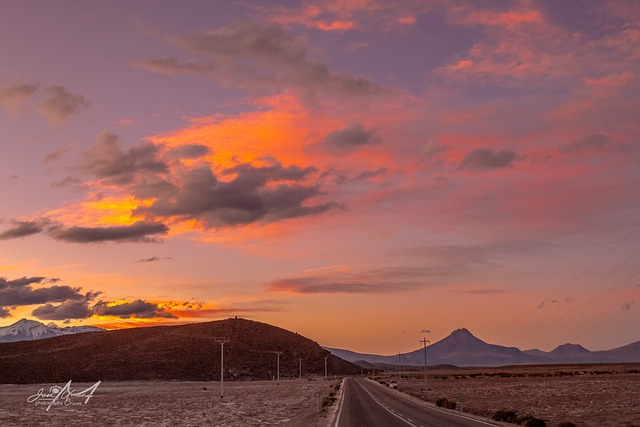 Montanhas, Nuvens, Deserto, Panorama