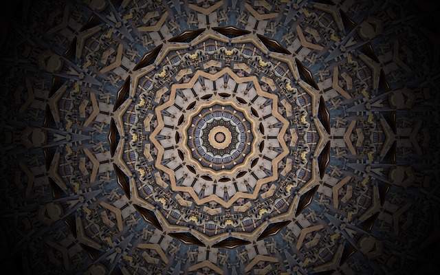 Download free HD stock image of Rosette Mosaic Free rosette mosaic model illustration