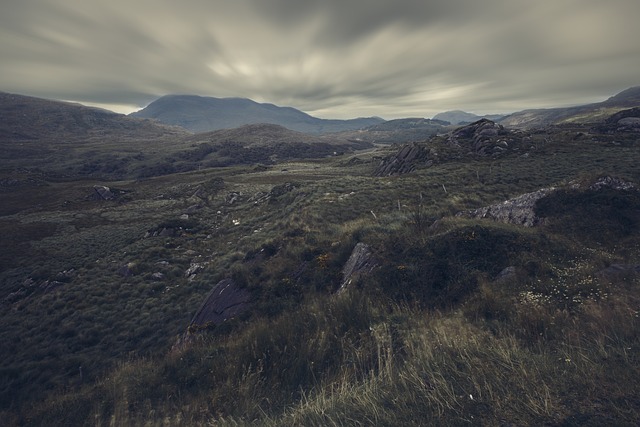 Bergen, Weide, Wolken, Gras, Landschap