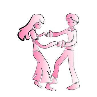 Free Couple Dancing illustration and picture