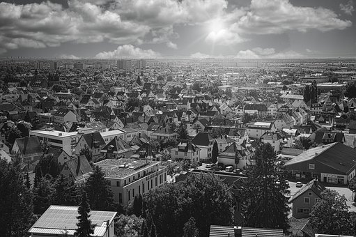 By, Tyskland, Bygning, Heppenheim