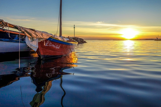 Free Boat Ocean photo and picture
