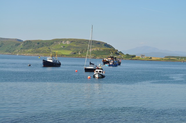 Free Oban Harbour Boats photo and picture