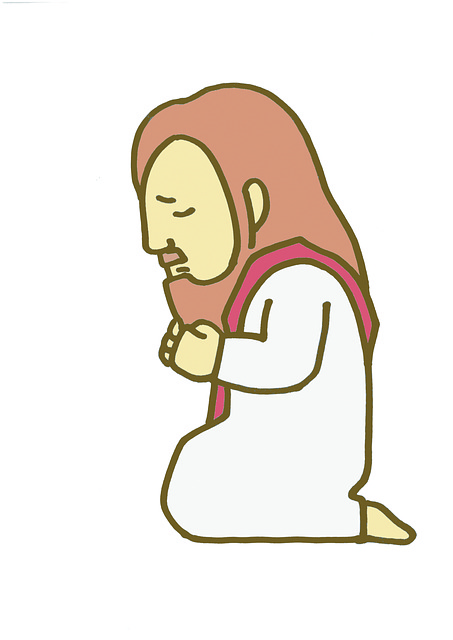Gebet, Jesus, Jesus Betet