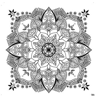 Free Mandala Color In photo and picture