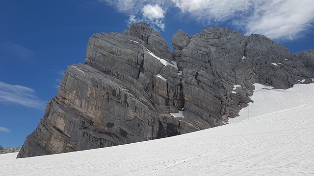 Montanha, Neve, Cume, Nuvens, Panorama