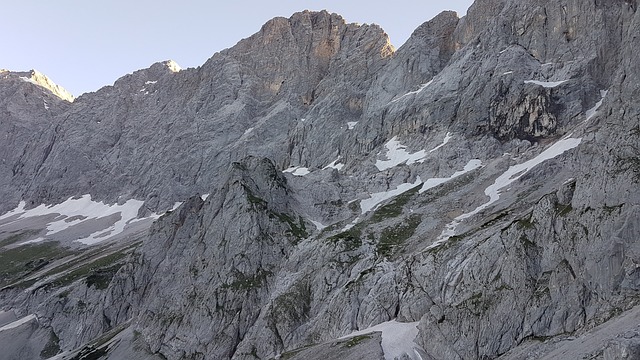 Montanhas, Alpino, Neve, Dachstein
